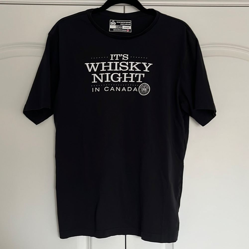Men’s Wayne Gretzky’s “It’s Whiskey Night in Canada” T-Shirt